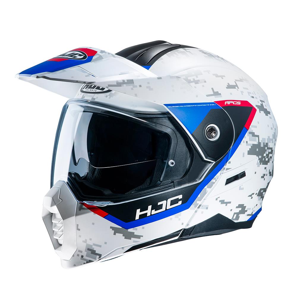 HJC C80 Bult Dual Sport Adventure Motorcycle Motorbike Helmet-Win Impex Moto