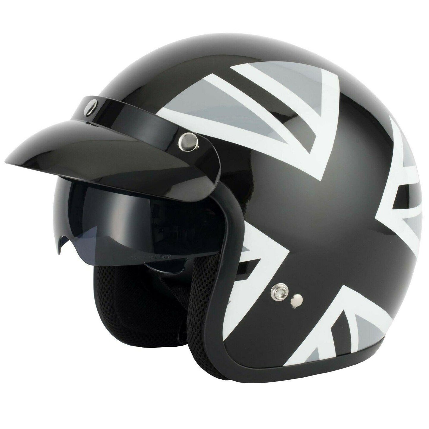 Vcan V537 Retro Open Face Scooter Motorcycle Helmet-Win Impex Moto