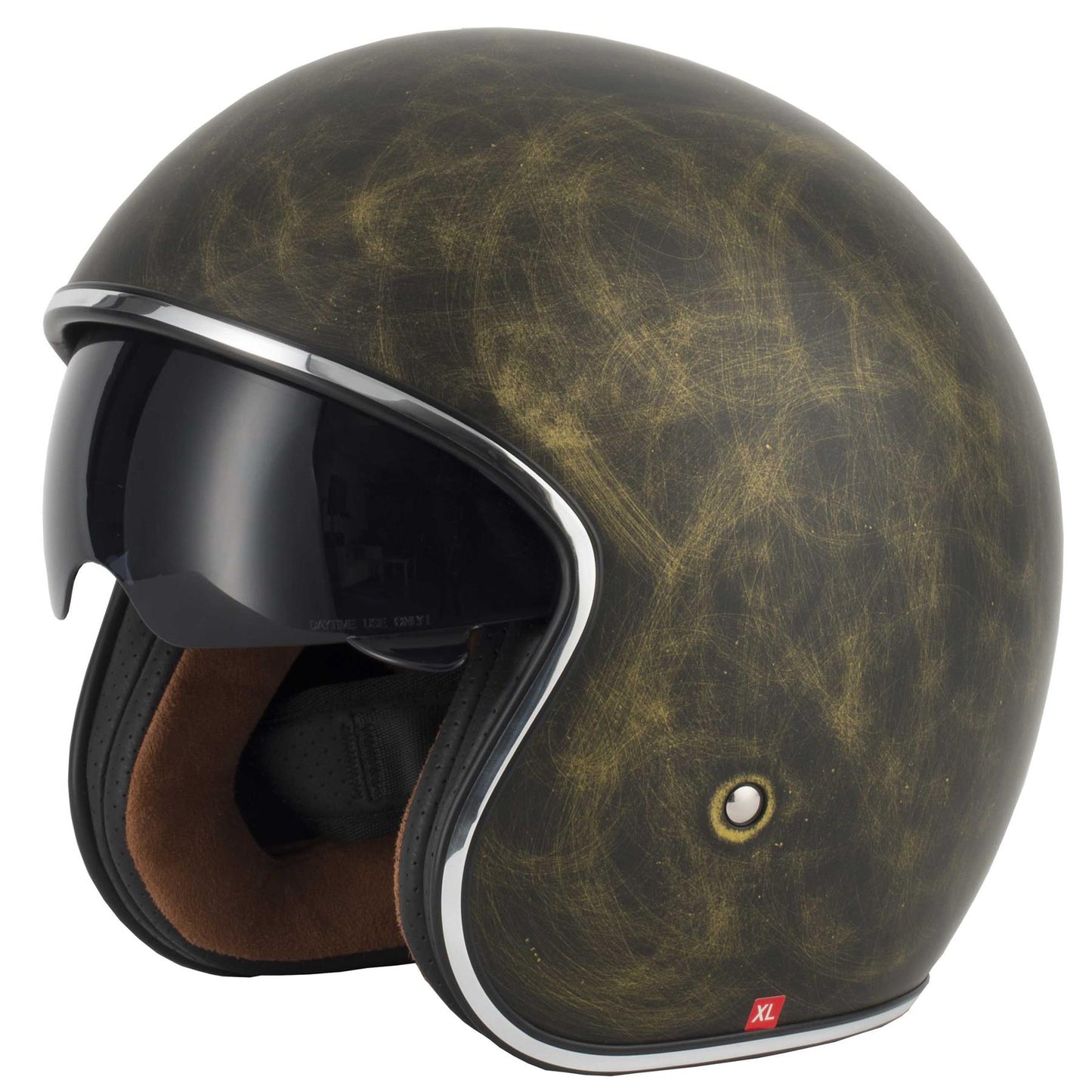 Vcan V537 Motorcycle Motorbike Classic Helmet-Win Impex Moto