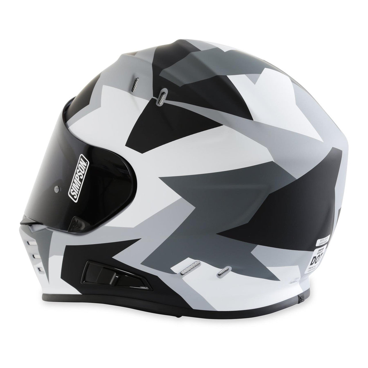 Simpson Venom Full Face Helmet Ece22.06-Win Impex Moto