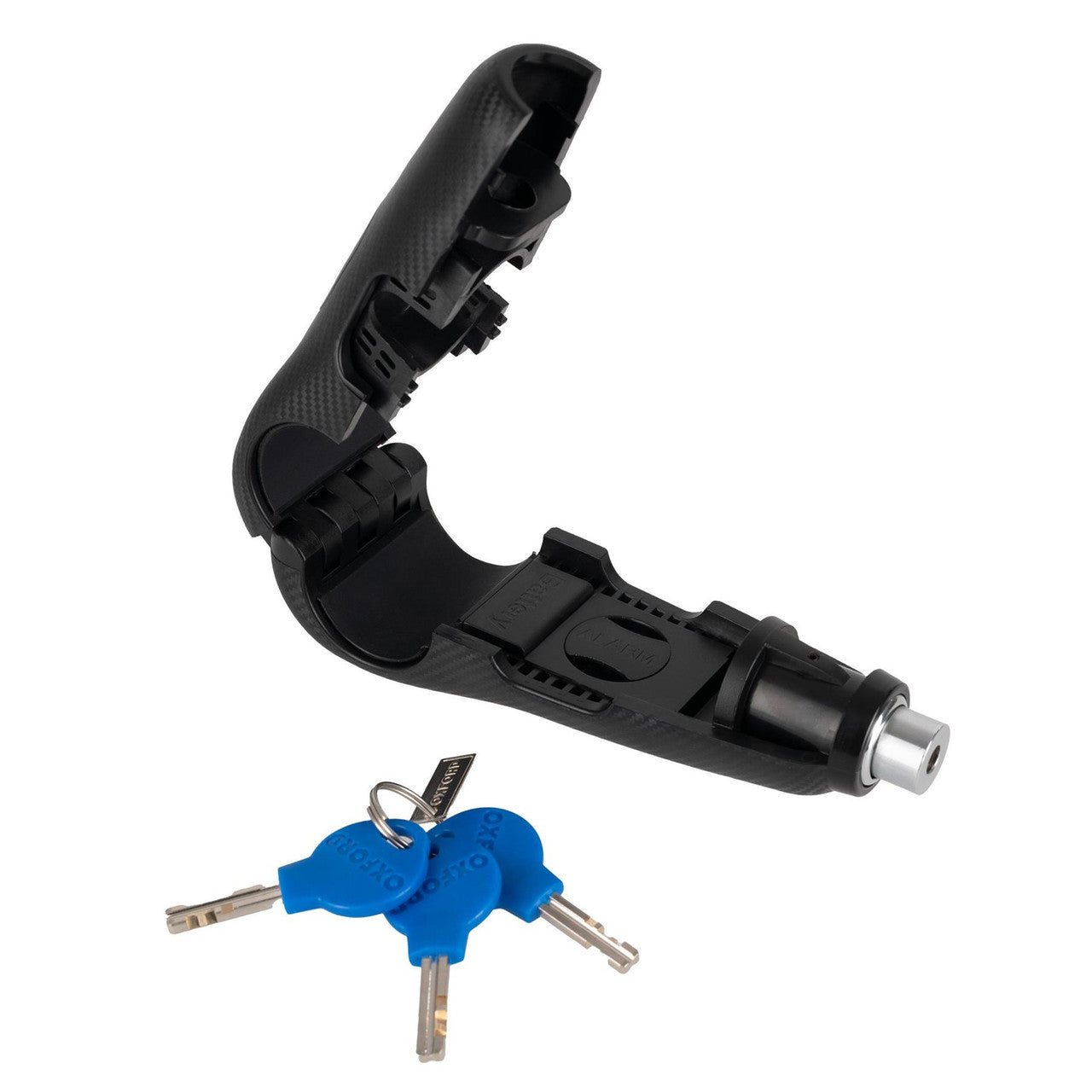 Oxford Brake Lever Motorcycle Motorbike Alarm Lock Black-Win Impex Moto
