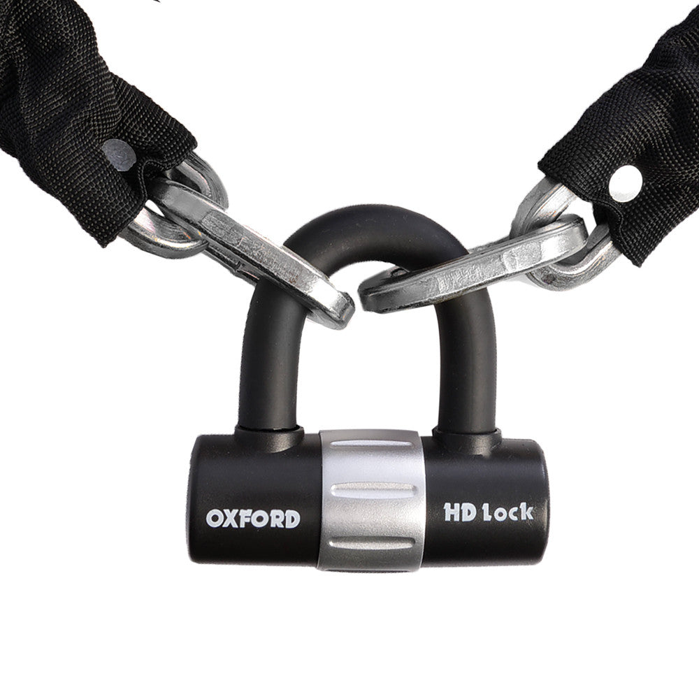 Oxford HD Chain Lock 1.5m – Heavy Duty Motorcycle Security Lock for Bikes & Scooters-Win Impex Moto