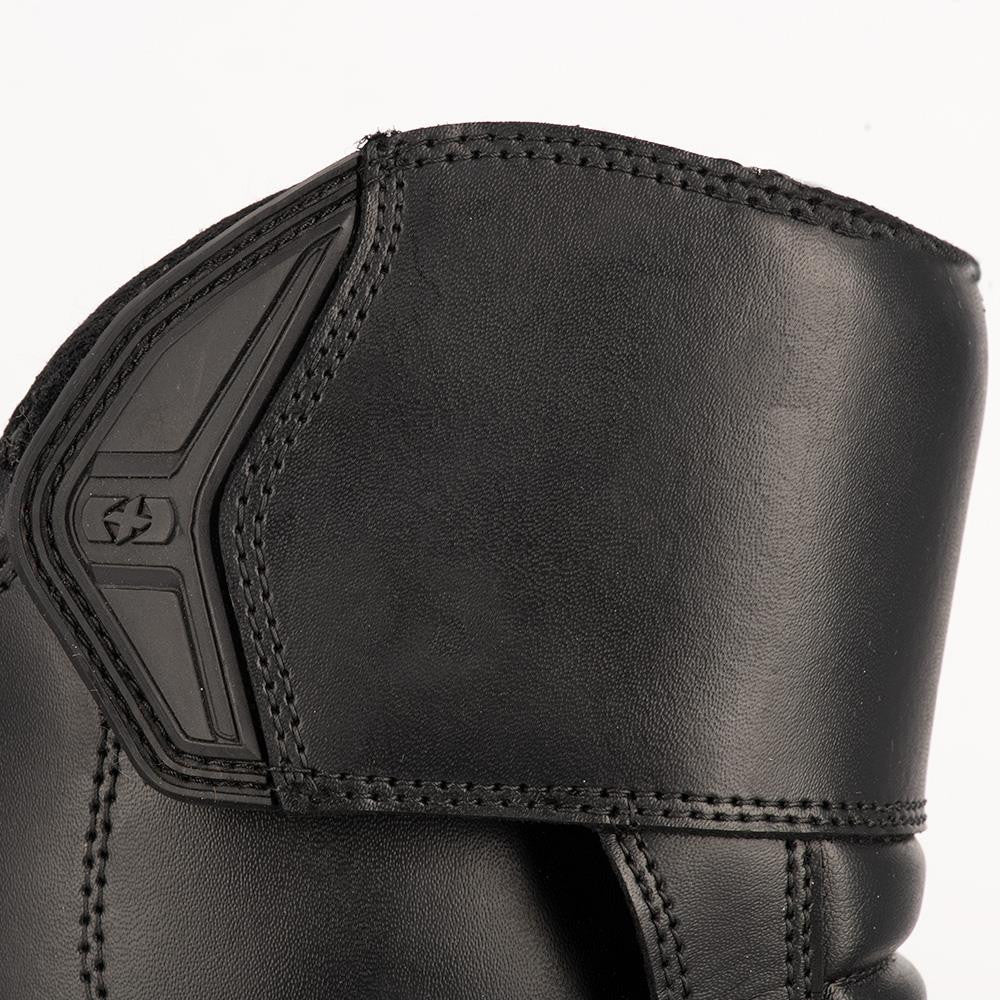 Oxford Delta Short Length Leather Motorcycle Boots CE-Win Impex Moto