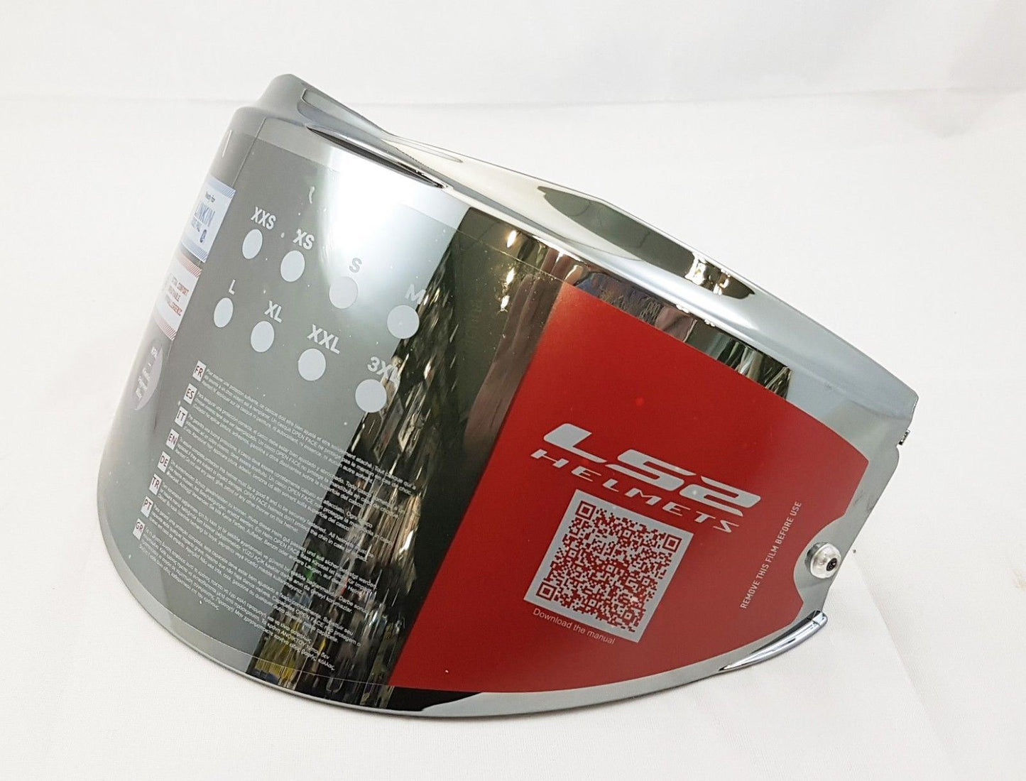LS2 FF399 Visor Valiant For Racing Crash Helmets-Win Impex Moto