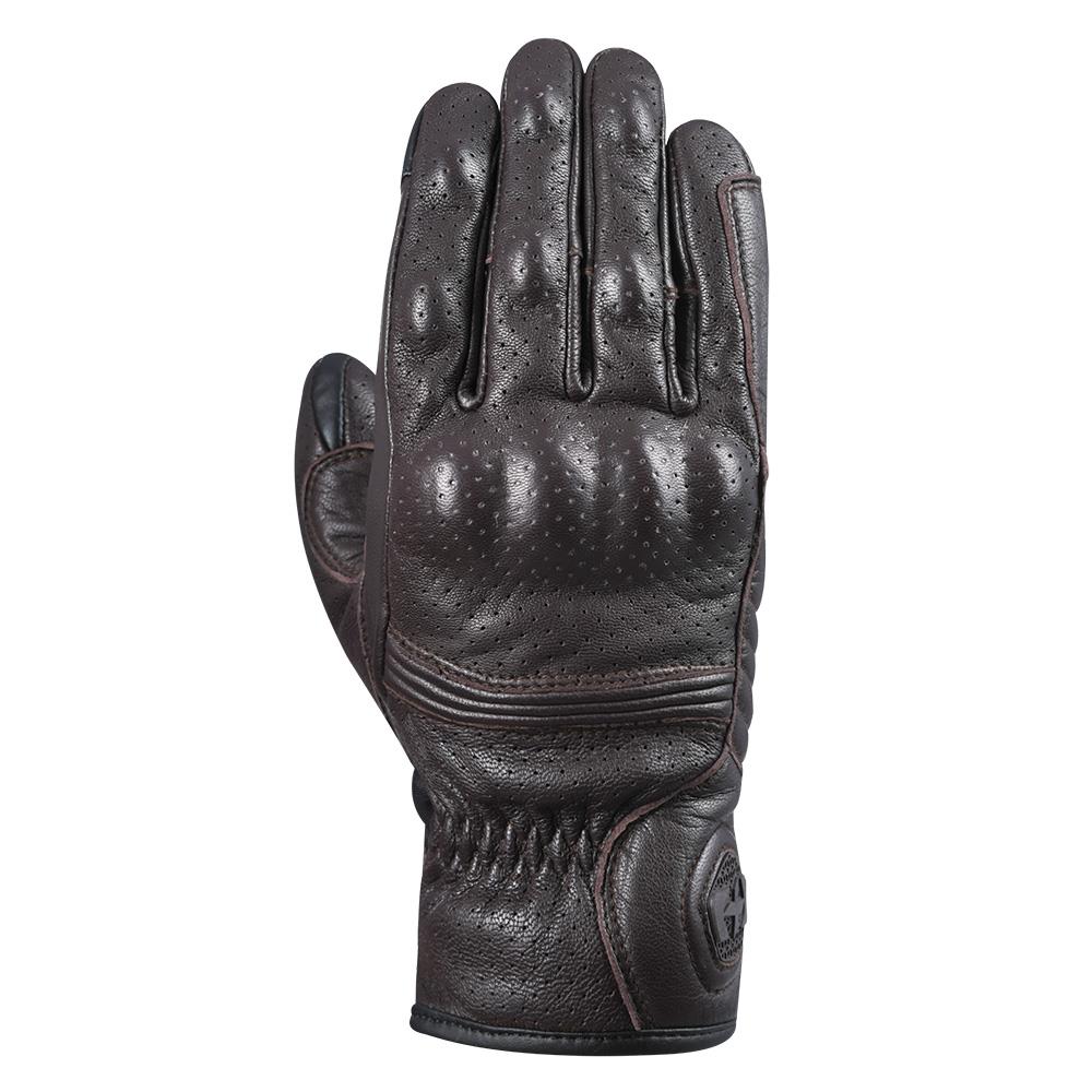 Oxford Tucson 1.0 Leather Motorcycle Summer Gloves | Lightweight, Breathable & Durable for Warm Weather Rides-Win Impex Moto