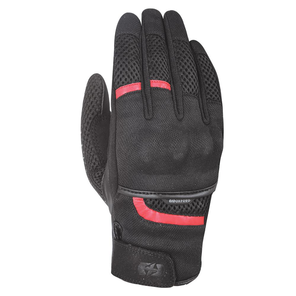 Oxford Brisbane Air Short Motorcycle Gloves | Lightweight, Breathable & Protective for Summer Rides-Win Impex Moto
