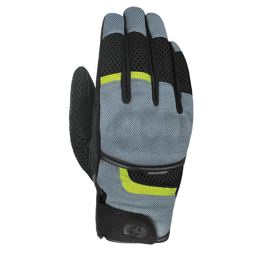 Oxford Brisbane Air Short Motorcycle Gloves | Lightweight, Breathable & Protective for Summer Rides-Win Impex Moto