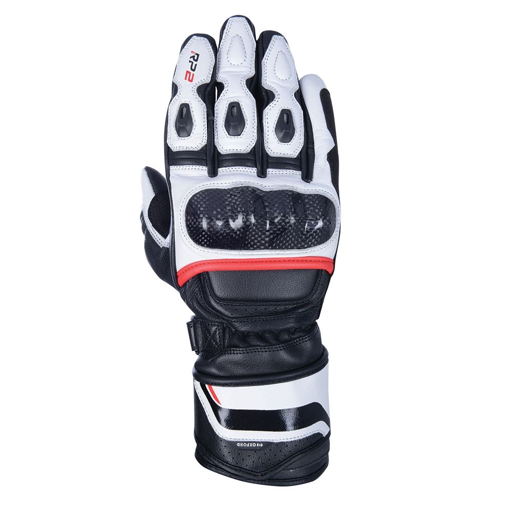 Oxford RP-2 2.0 Leather Motorcycle Sports Gloves | Superior Comfort, Grip & Protection for High-Performance Riding-Win Impex Moto
