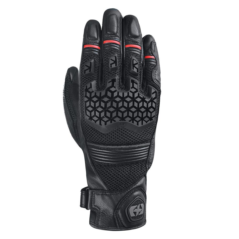 Oxford Holbeach Leather Motorcycle Summer Gloves | Lightweight, Comfortable & Breathable for Hot Weather Rides-Win Impex Moto