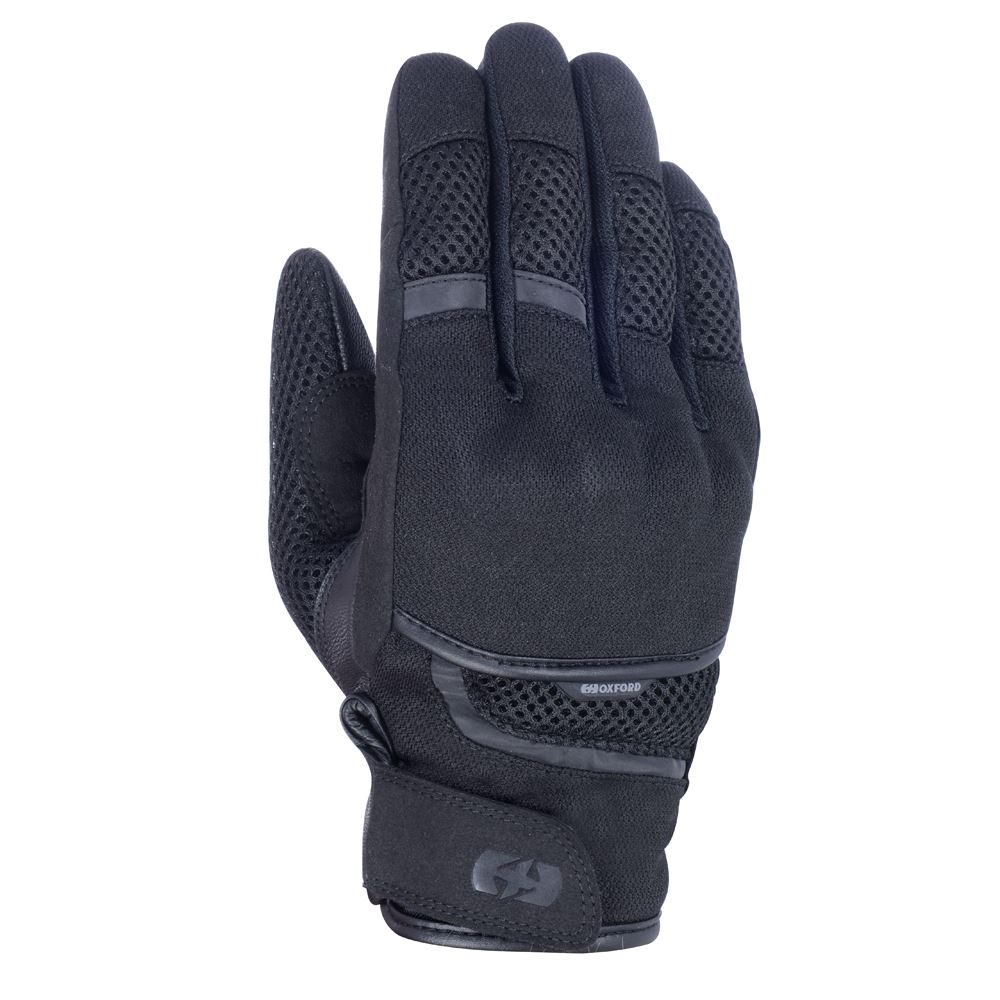 Oxford Brisbane Air Short Motorcycle Gloves | Lightweight, Breathable & Protective for Summer Rides-Win Impex Moto