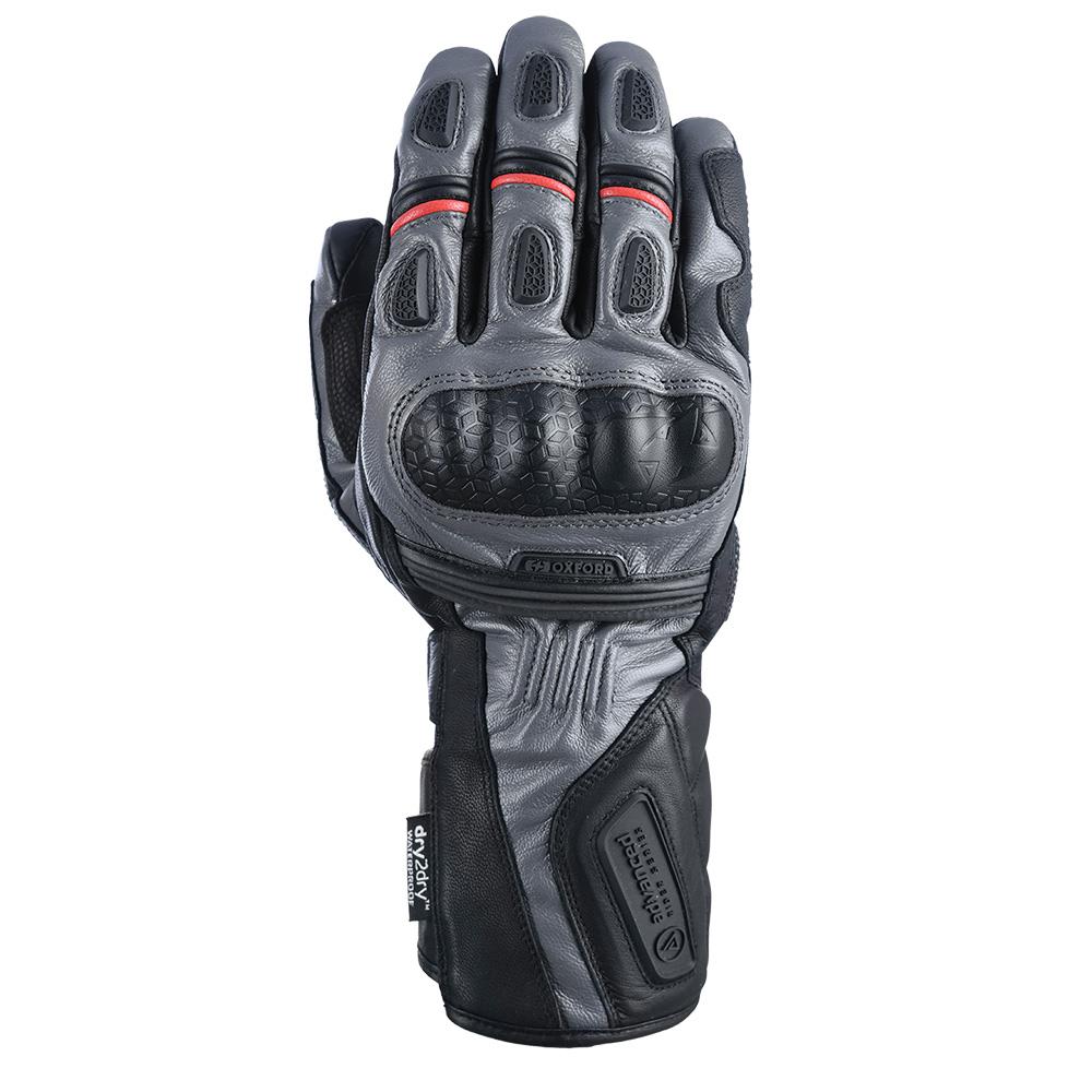 Oxford Mondial Long MS Motorcycle Gloves | Premium Comfort & Protection-Win Impex Moto
