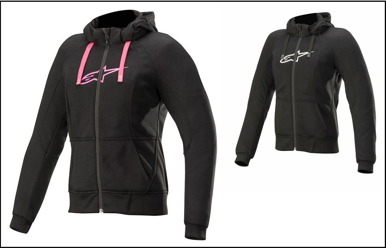 Alpinestars Stella Chrome Sport Women Motorcycle Hoodie-Win Impex Moto
