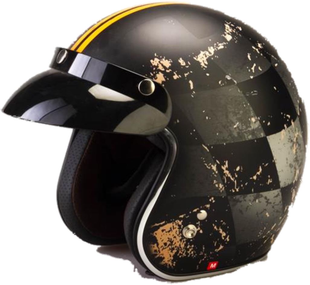 Viper RS05 Slim Jet Open Face Touring Motorcycle Helmet-Win Impex Moto