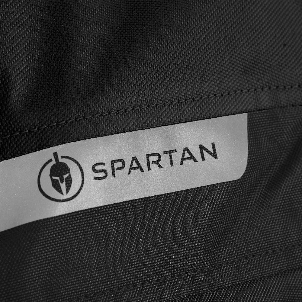 Spartan Long WP MS Motorcycle Motorcycle Motorbike Jacket - Black-Win Impex Moto