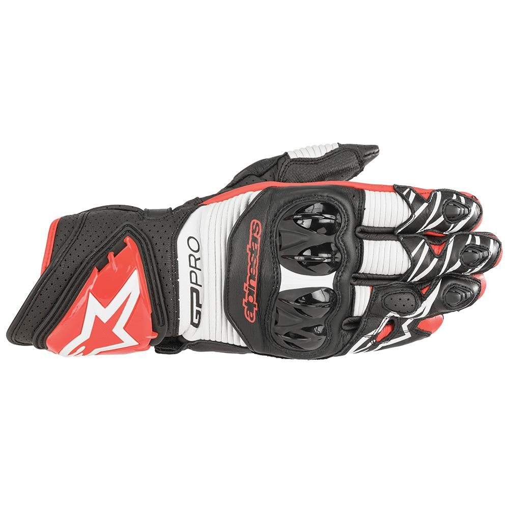 Alpinestars Gp Pro R3 Motorcycle Motorbike Leather Gloves-Win Impex Moto