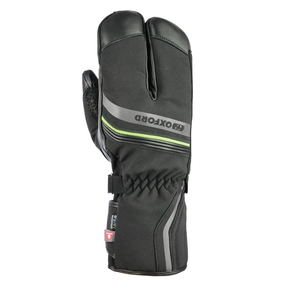 Oxford Polar 1.0 Motorcycle Motorbike Waterproof Men’s Leather Glove-Win Impex Moto