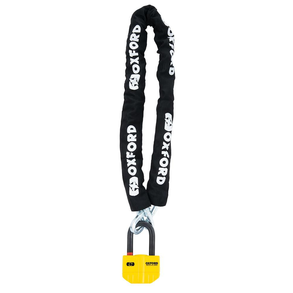 Oxford Boss Alarm 14mm Chain Lock 1.2m-Win Impex Moto