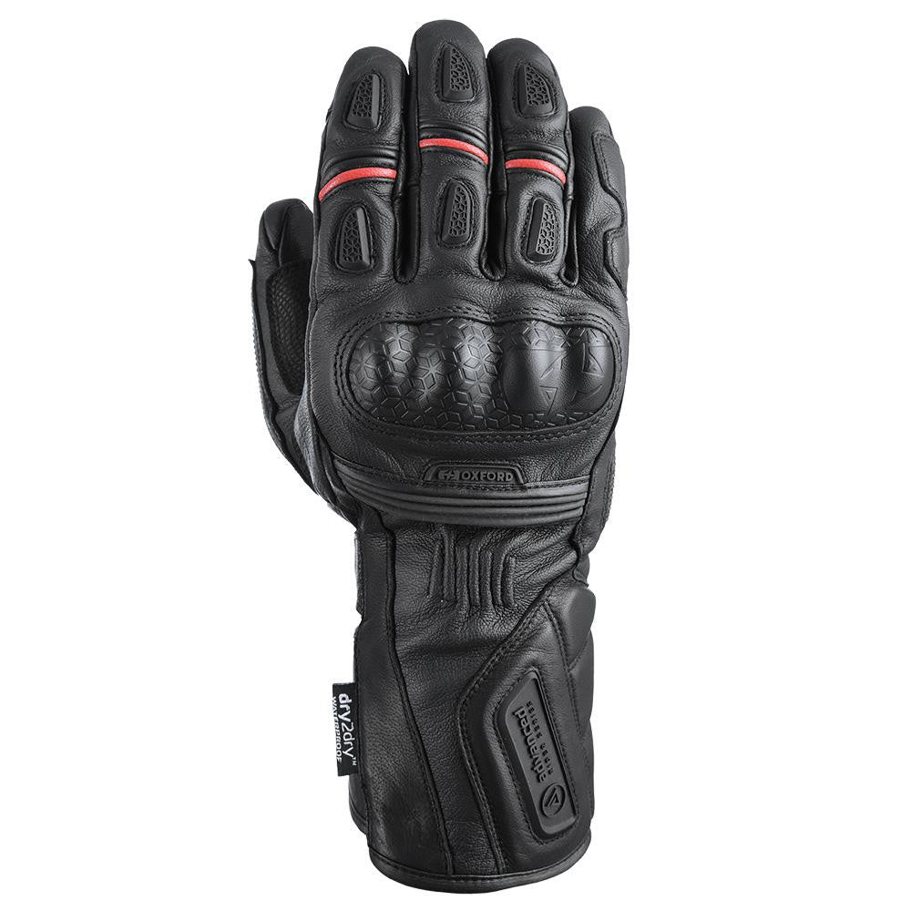 Oxford Mondial Long MS Motorcycle Gloves | Premium Comfort & Protection-Win Impex Moto