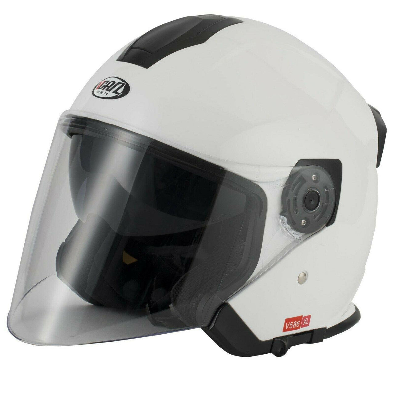 Vcan V586 Jet Open Face Scooter Motorcycle Helmet-Win Impex Moto
