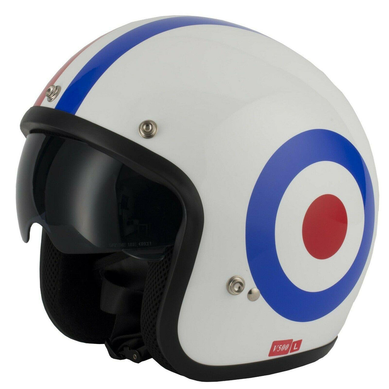 Vcan V537 Retro Open Face Scooter Motorcycle Helmet-Win Impex Moto