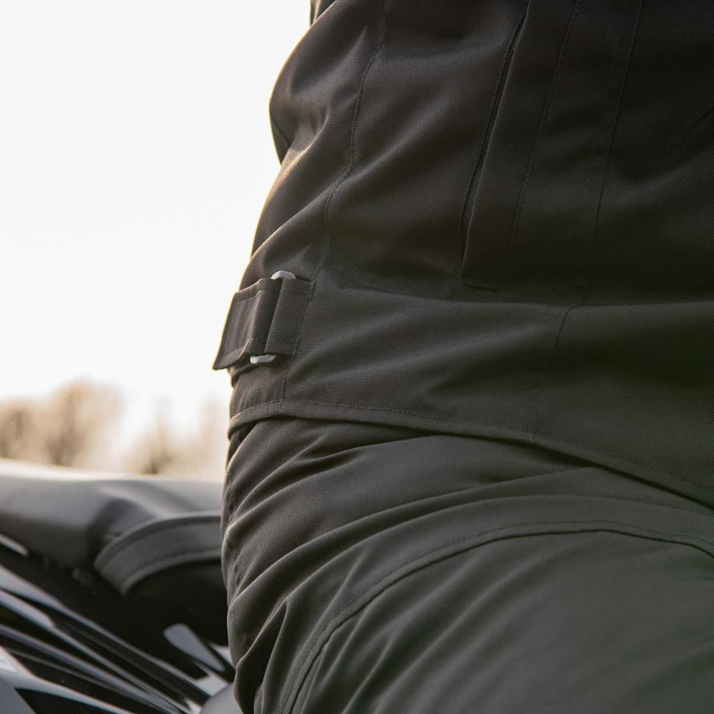 Spartan Short Motorcycle Motorbike WP MS Jacket - Black-Win Impex Moto