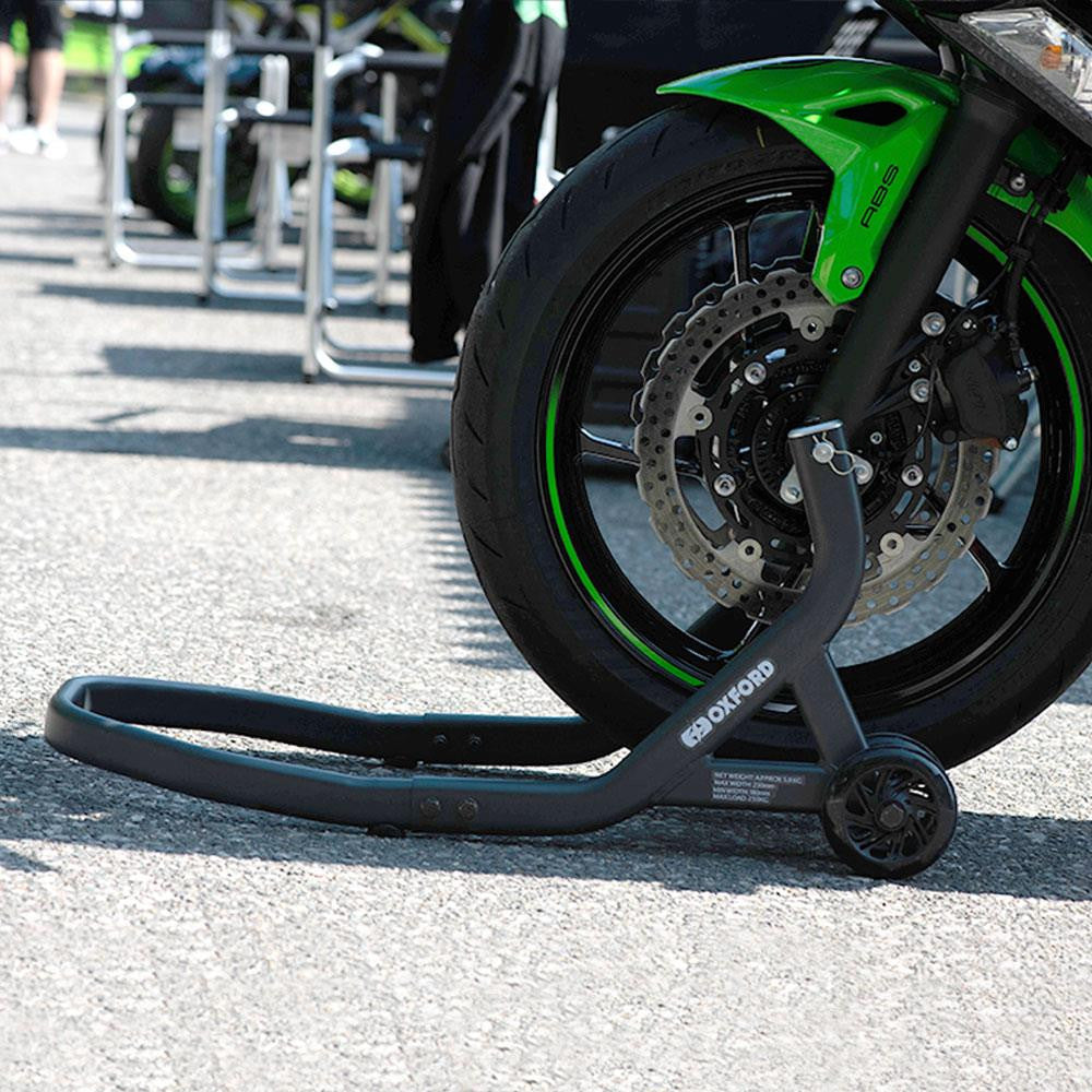 Oxford ZERO-G Motorcycle Front Paddock Stand Workshop-Win Impex Moto