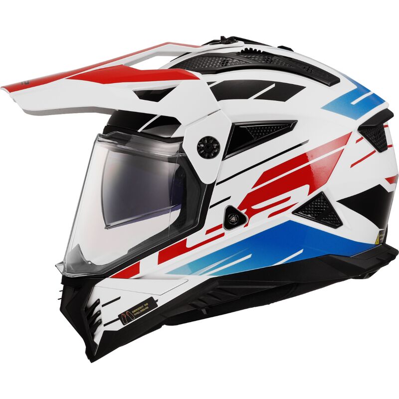 LS2 MX702 Pioneer II Off Road Adventure Helmet-Win Impex Moto