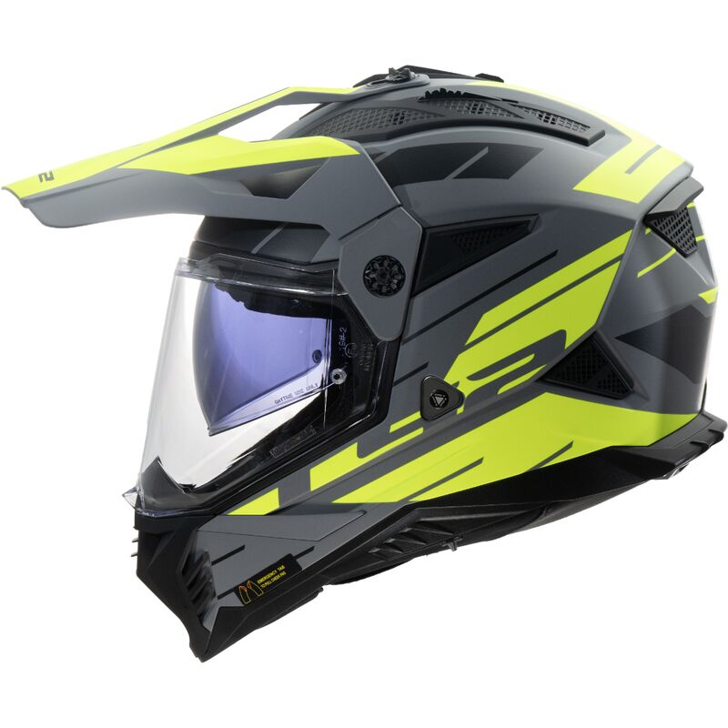 LS2 MX702 Pioneer II Off Road Adventure Helmet-Win Impex Moto