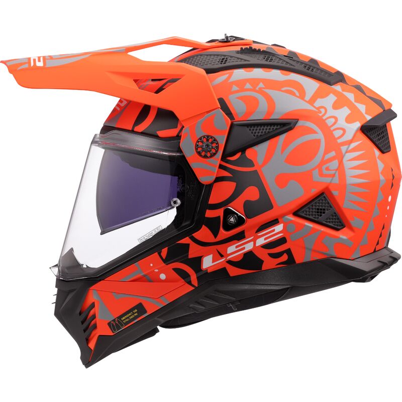 LS2 MX702 Pioneer II Off Road Adventure Helmet-Win Impex Moto