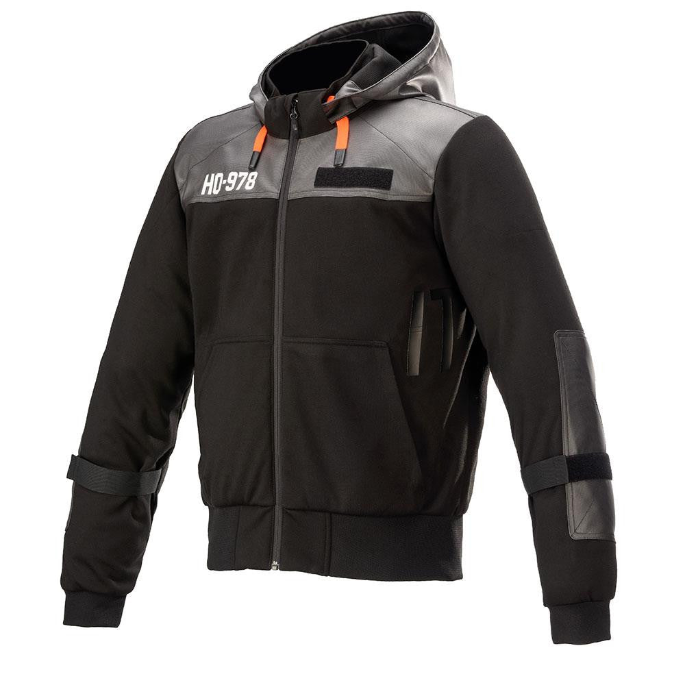 Alpinestars Shotaro Motorbike Hoodie Black-Win Impex Moto
