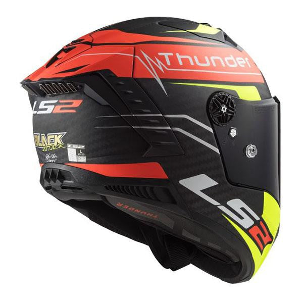 LS2-FF805 Thunder Full Face Motorcycle Motorbike Helmet 2023 with any 1 Free visor-Win Impex Moto
