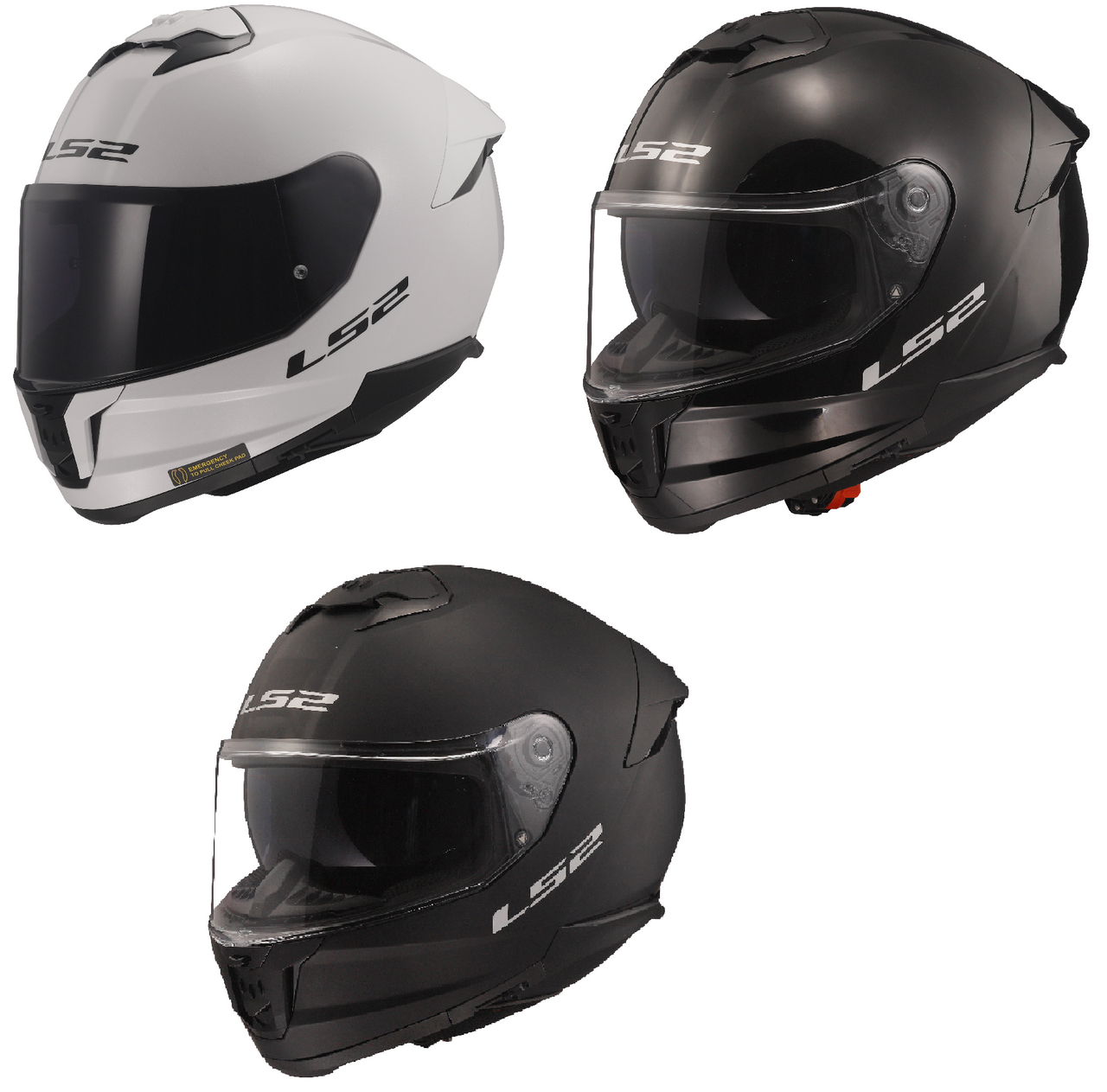 LS2 FF808 STREAM II FULL FACE MOTORCYCLE HELMET-Win Impex Moto