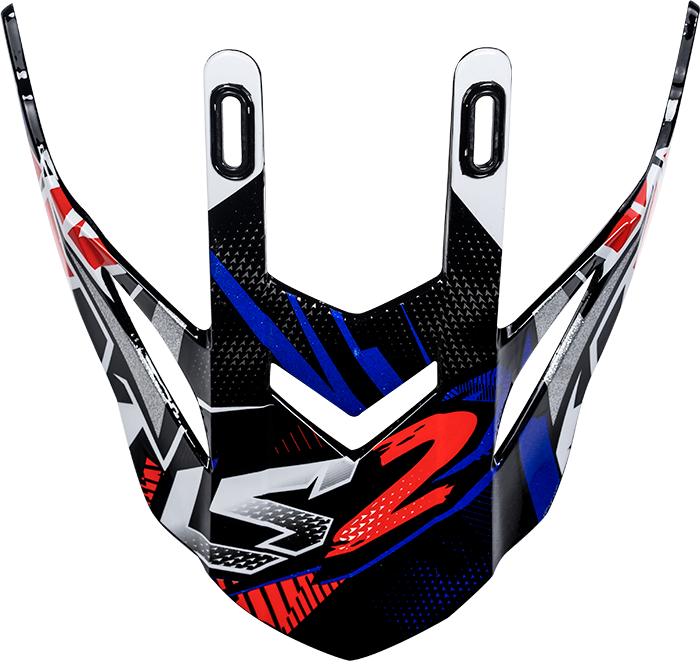 LS2 MX437 Peak Replacement For LS2 MX437 Fast Evo Helmet-Win Impex Moto