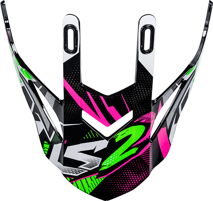 LS2 MX437 Peak Replacement For LS2 MX437 Fast Evo Helmet-Win Impex Moto