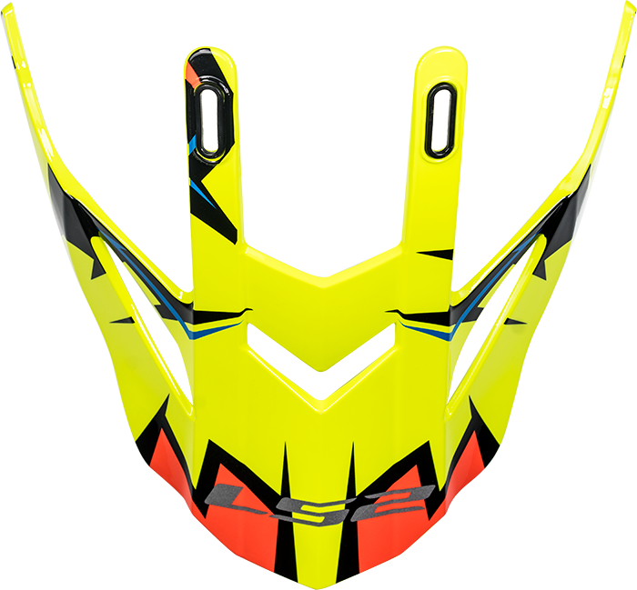 LS2 MX437 Peak Replacement For LS2 MX437 Fast Evo Helmet-Win Impex Moto