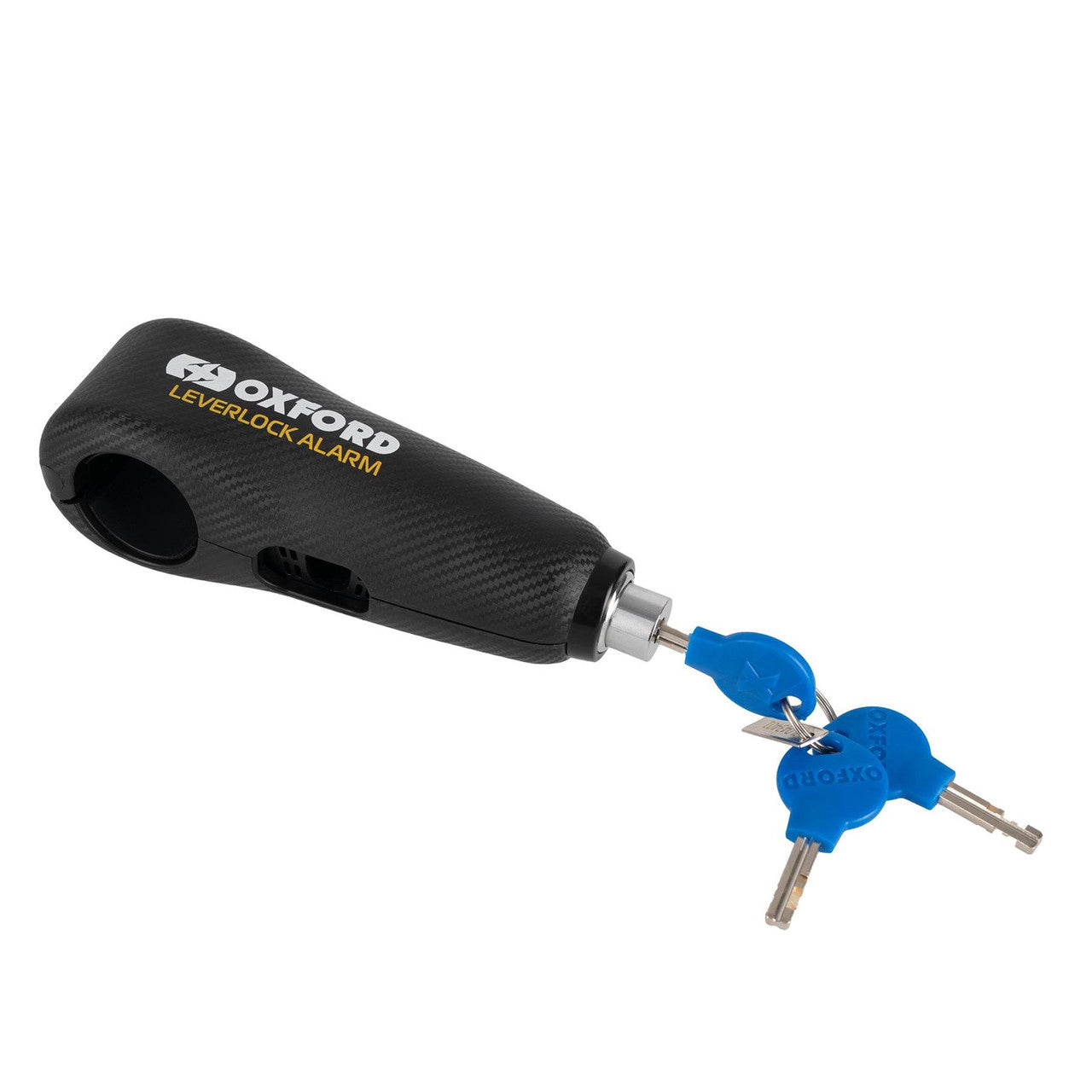 Oxford Brake Lever Motorcycle Motorbike Alarm Lock Black-Win Impex Moto