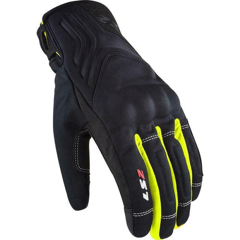 LS2 JET 2 MEN MOTORCYCLE TEXTILE GLOVES TOUCHSCREEN-Win Impex Moto