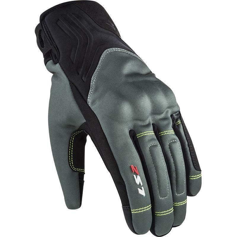 LS2 JET 2 MEN MOTORCYCLE TEXTILE GLOVES TOUCHSCREEN-Win Impex Moto