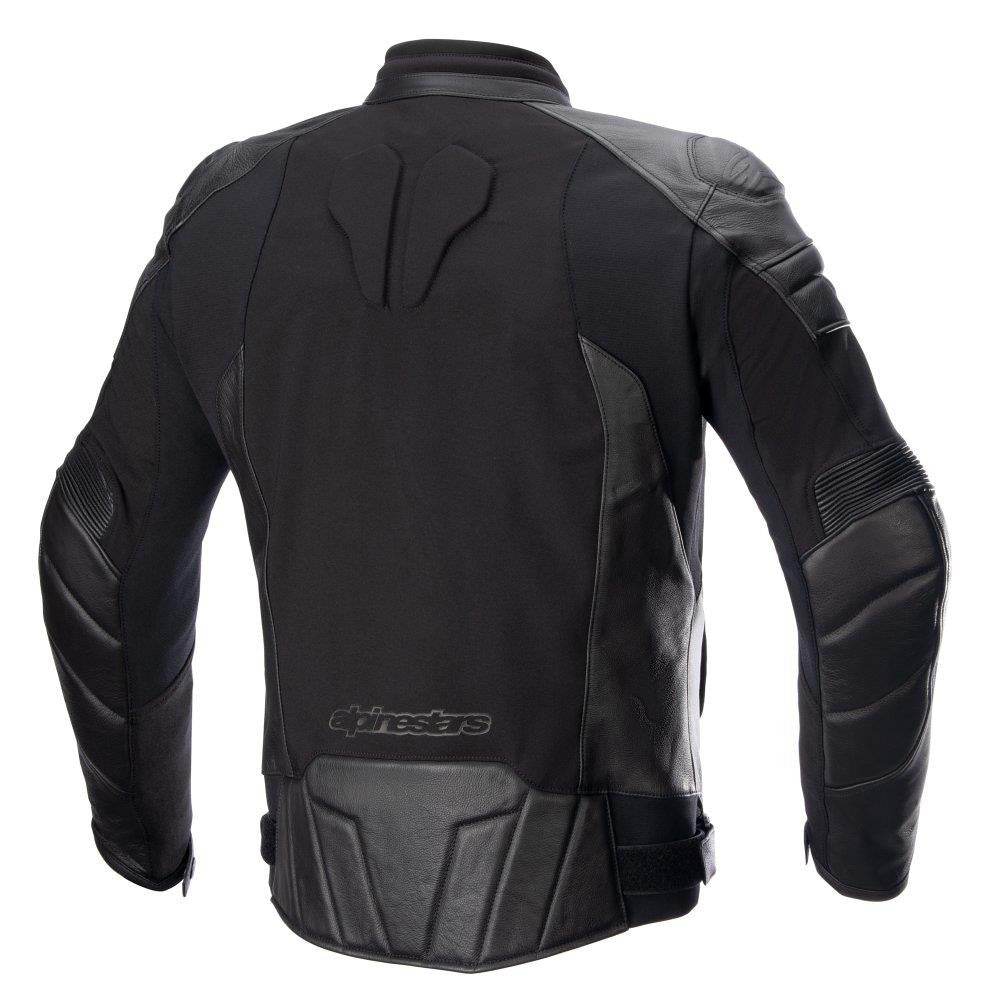 Alpinestars Proton Waterproof Street Sport Jacket Black Black-Win Impex Moto