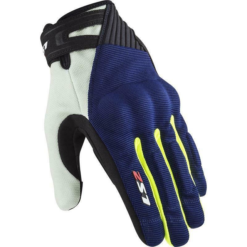 LS2 Dart 2 Men Short Touring Motorcycle Textile Gloves-Win Impex Moto