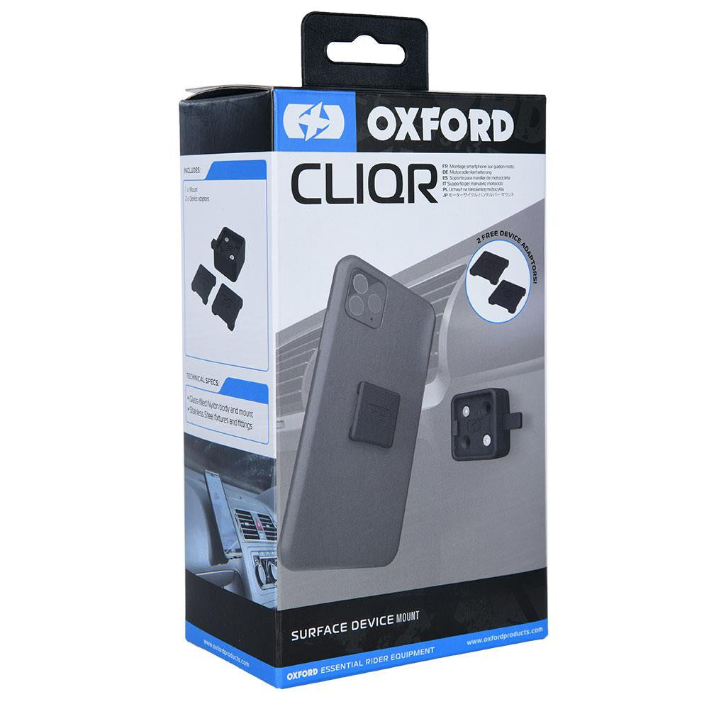 Oxford CLIQR Surface device mount system-Win Impex Moto