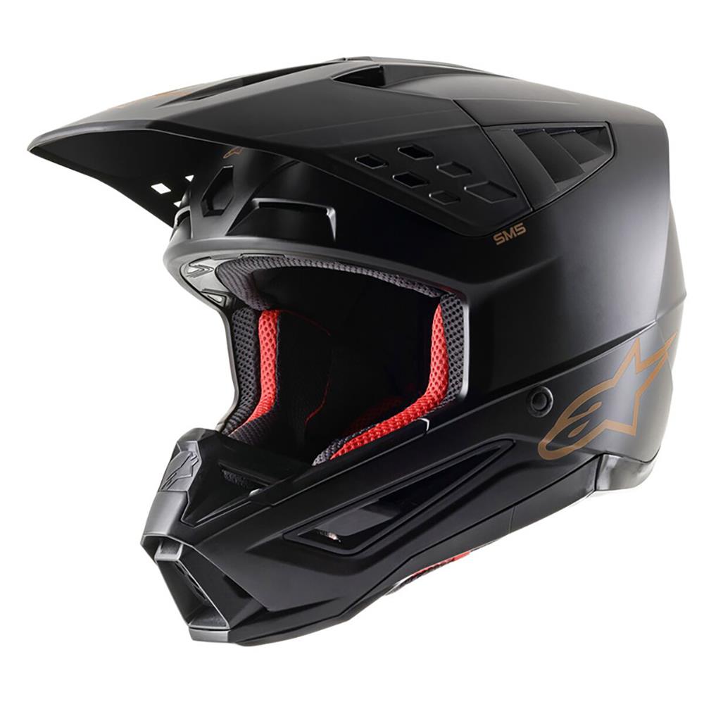 Alpinestars S-M5 Solid Off Road Motorcycle Helmet Motocross Enduro MX-Win Impex Moto