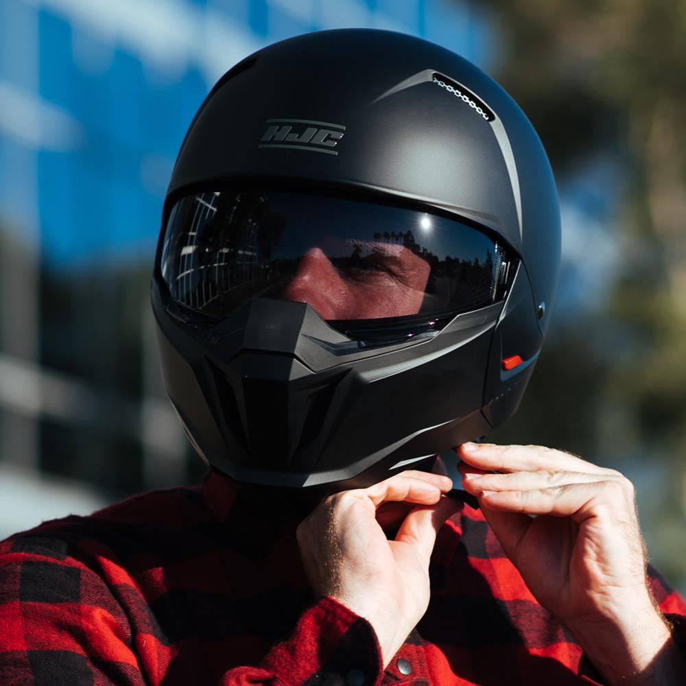 HJC I20 Open Face Helmet Matt Black-Win Impex Moto