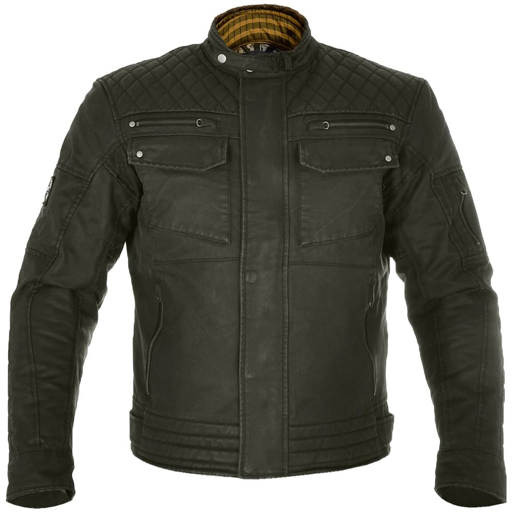 Oxford Hardy Wax Classically Styled Motorcycle Touring Jacket-Win Impex Moto