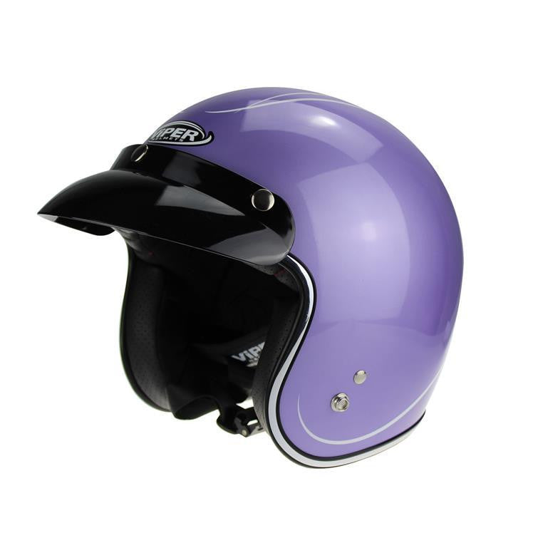 Viper RS05 Slim Jet Open Face Scooter Motorcycle Touring Helmet-Win Impex Moto