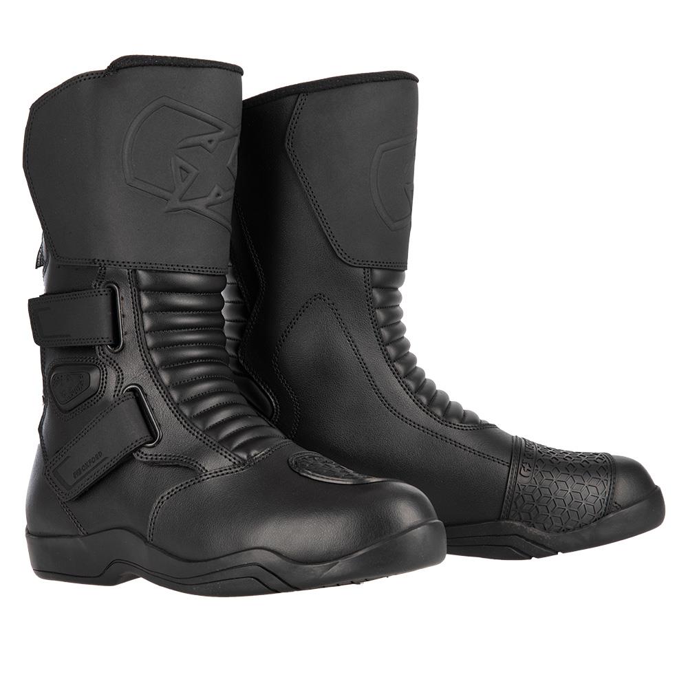 Oxford Delta MS Leather Touring Motorcycle Boots CE-Win Impex Moto