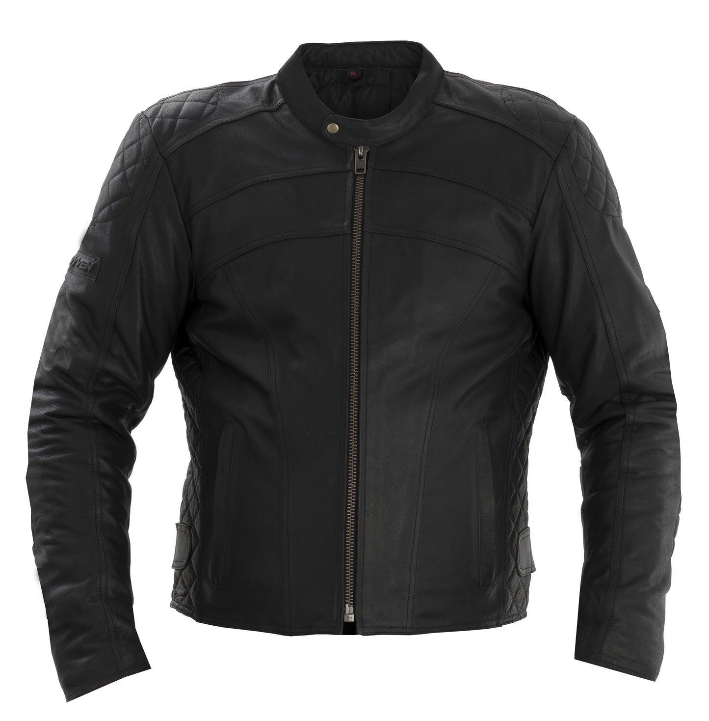 Rayven Spirit Leather Motorcycle Biker Jackets-Win Impex Moto