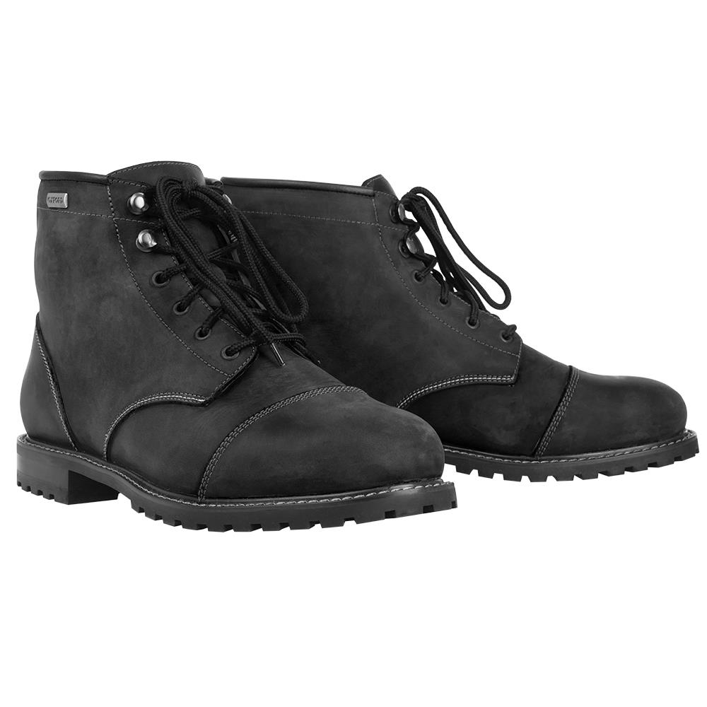 Oxford Hardy MS Short Casual Motorcycle Motorbike Leather Riding Boots CE-Win Impex Moto