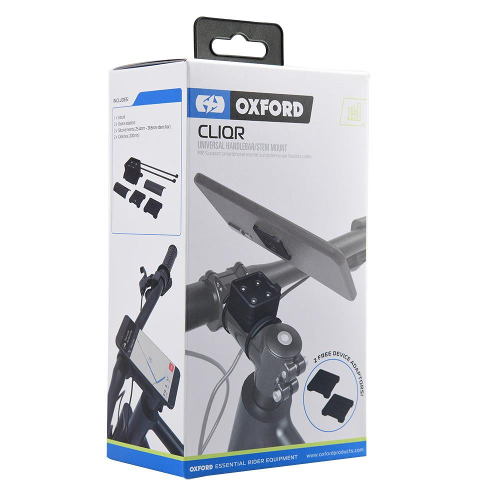 Oxford CLIQR Cycle Handlebar Stem Mount-Win Impex Moto