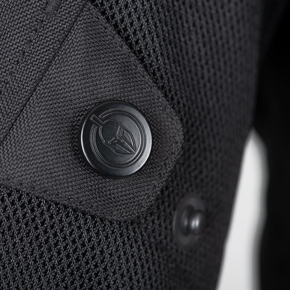 Spartan Air Men’s Motorcycle Motorbike Jacket Stealth - Black-Win Impex Moto